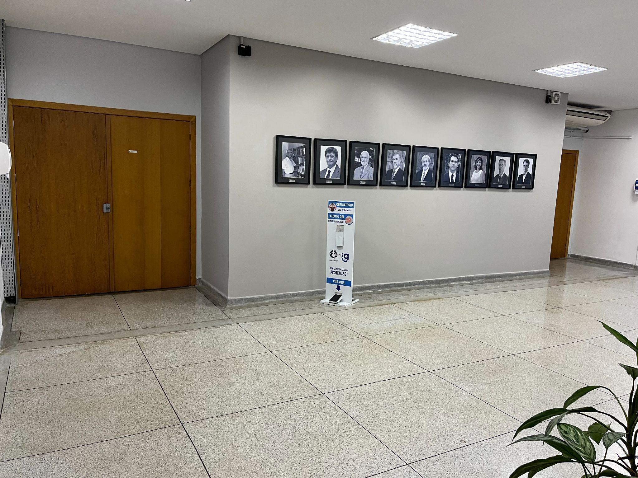 Hall do Auditório Milton Santos