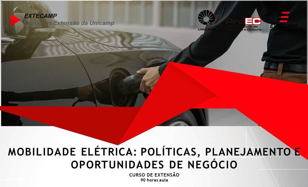 Curso MOBILIDADE ELÉTRICA: POLÍTICAS, PLANEJAMENTO E OPORTUNIDADES DE NEGÓCIO